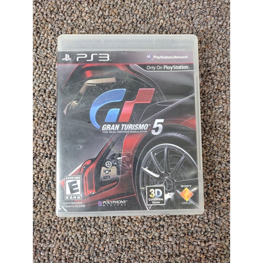 Gran Turismo 5 - (PlayStation 3, PS3) Complete in Box CIB